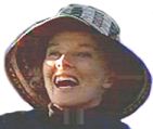 La actriz Katharine Hepburn